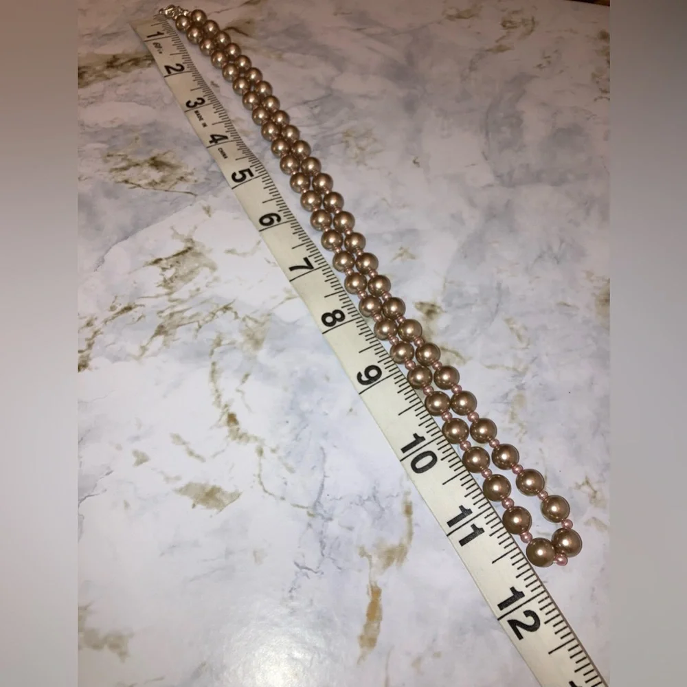 Vintage Pearl Necklace Classic Formal Cocktail Jewelry